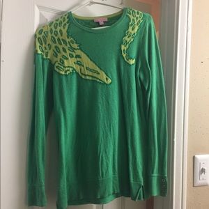 Very Rare Lilly Pulitzer Alligator Sweater
